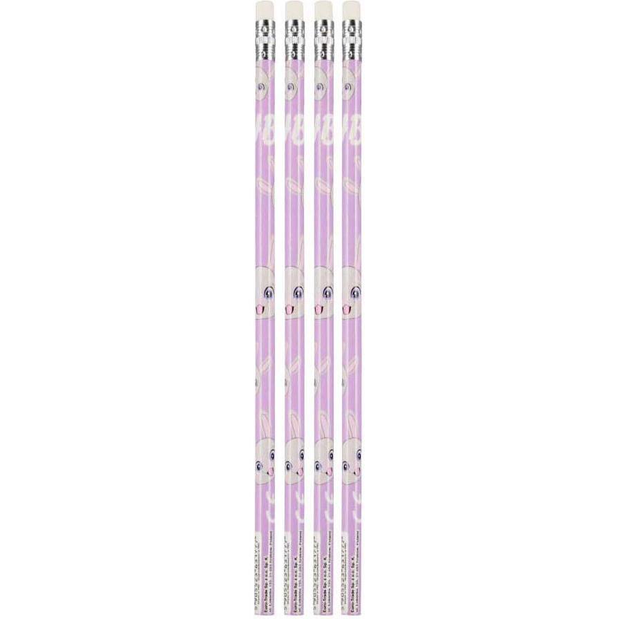 Matite, Bleistifte mit Radiergummi Hase, 48 Stück (48 x)