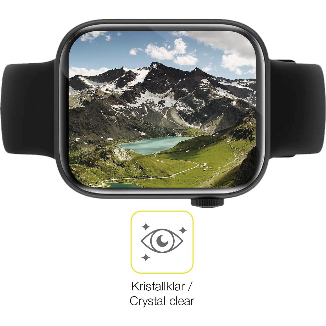 Thumbnail - Dipos Displayschutzfolie Full-Cover 3D, Smartwatch Schutzfolie, Transparent