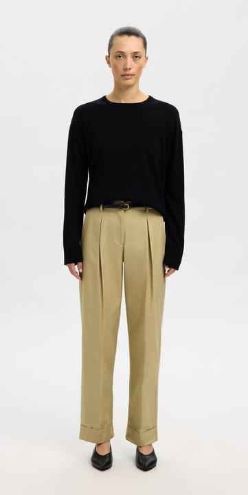 Produktbild Selected Femme Slfthea Ls Knit Merino O-Neck Noos (XS)