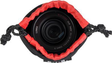 Actual product image B.I.G. PS7 Black, Red Neoprene Pouch case