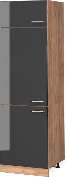 Anthrazit, Anthrazit hochglanz, Goldkraft Eiche