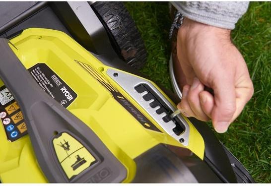 Actual product image Ryobi RY18LMH37A-250 (Rechargeable battery operated)