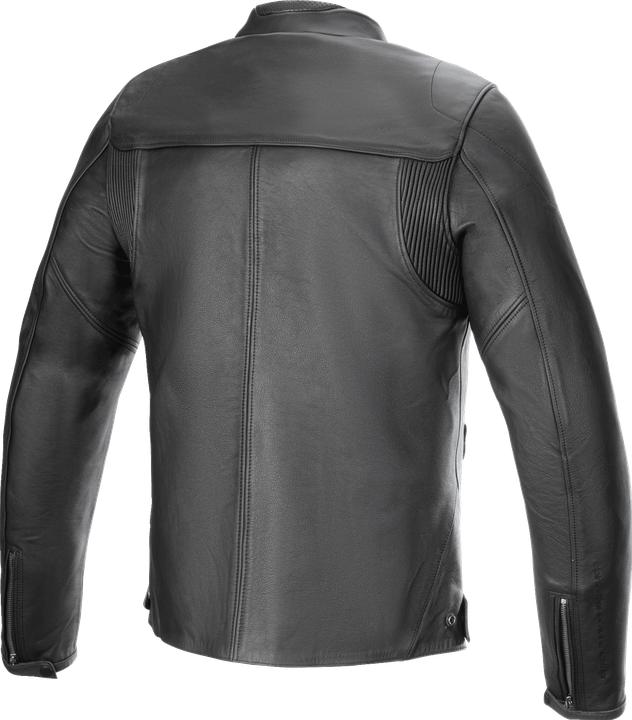 Actual product image Alpinestars Blacktrack Leather Jacket (Men, 3XL)