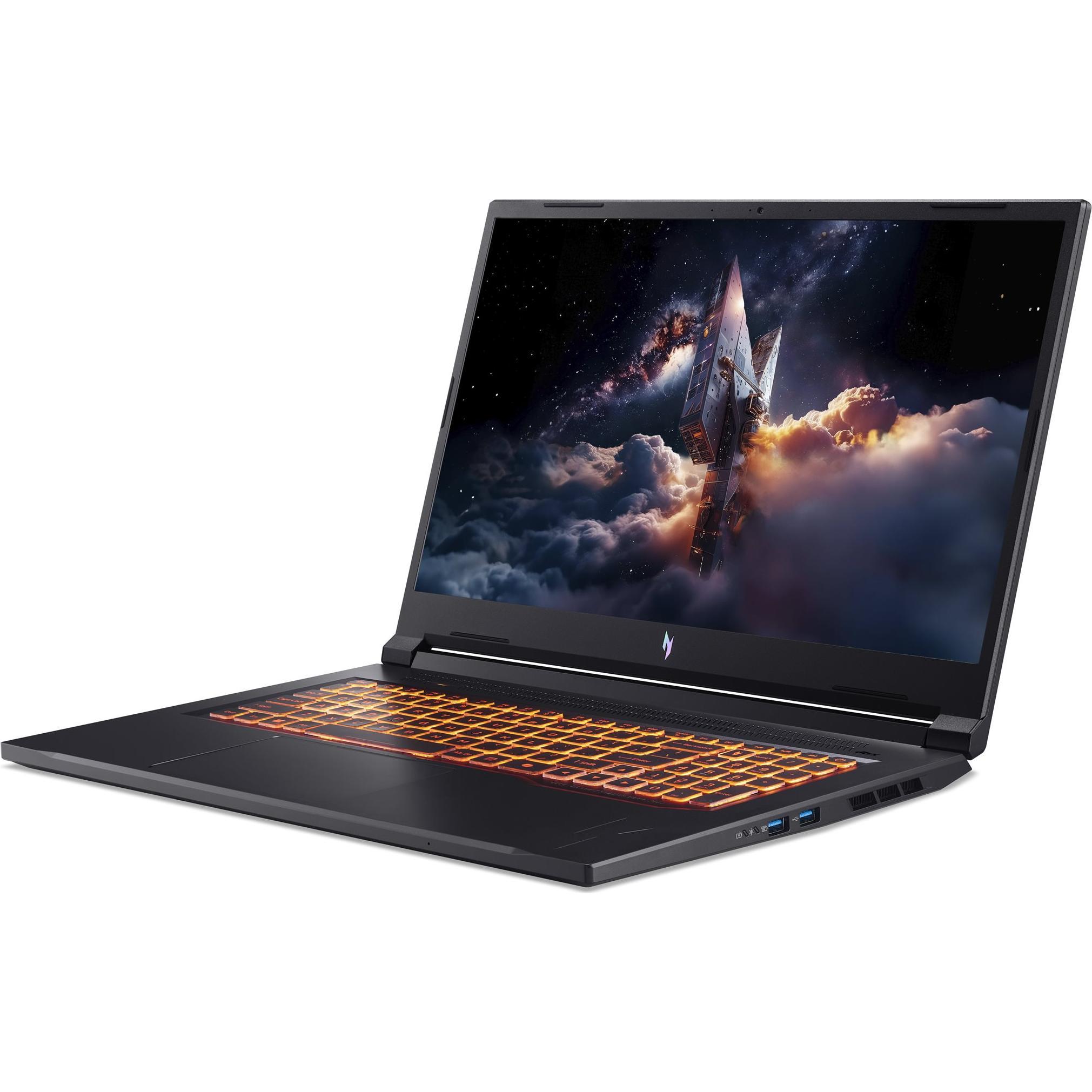 Acer Nitro V 17 AI RTX 5070 (17.30", 1000 GB, 32 GB, DE, AMD Ryzen 7 260), Notebook, Schwarz