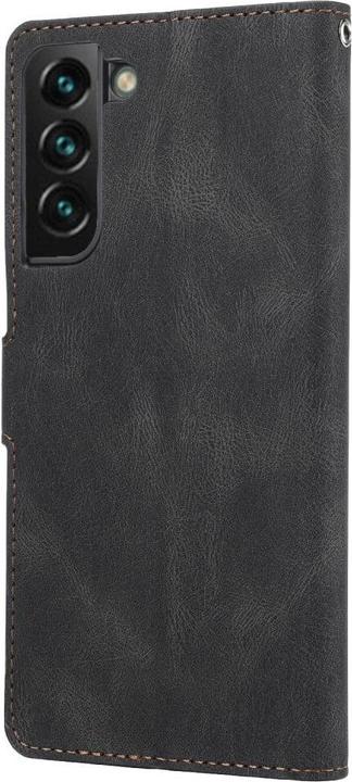 Produktbild Cover-Discount Galaxy S23 - Leder Etui Hülle schwarz (Samsung Galaxy S23)