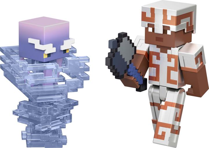 Produktbild Mattel Minecraft Tricky Trials Set with 3 Action Figures, 2 Accessories & Color Change, 3.25-inch Scale Toy