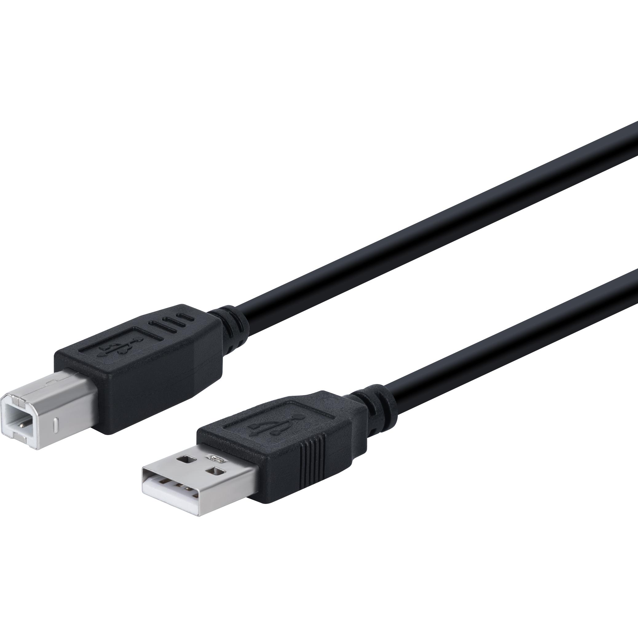 Fuj Tek USB-A to USB-B Cable, 1m (1 m, USB 2.0), USB Kabel