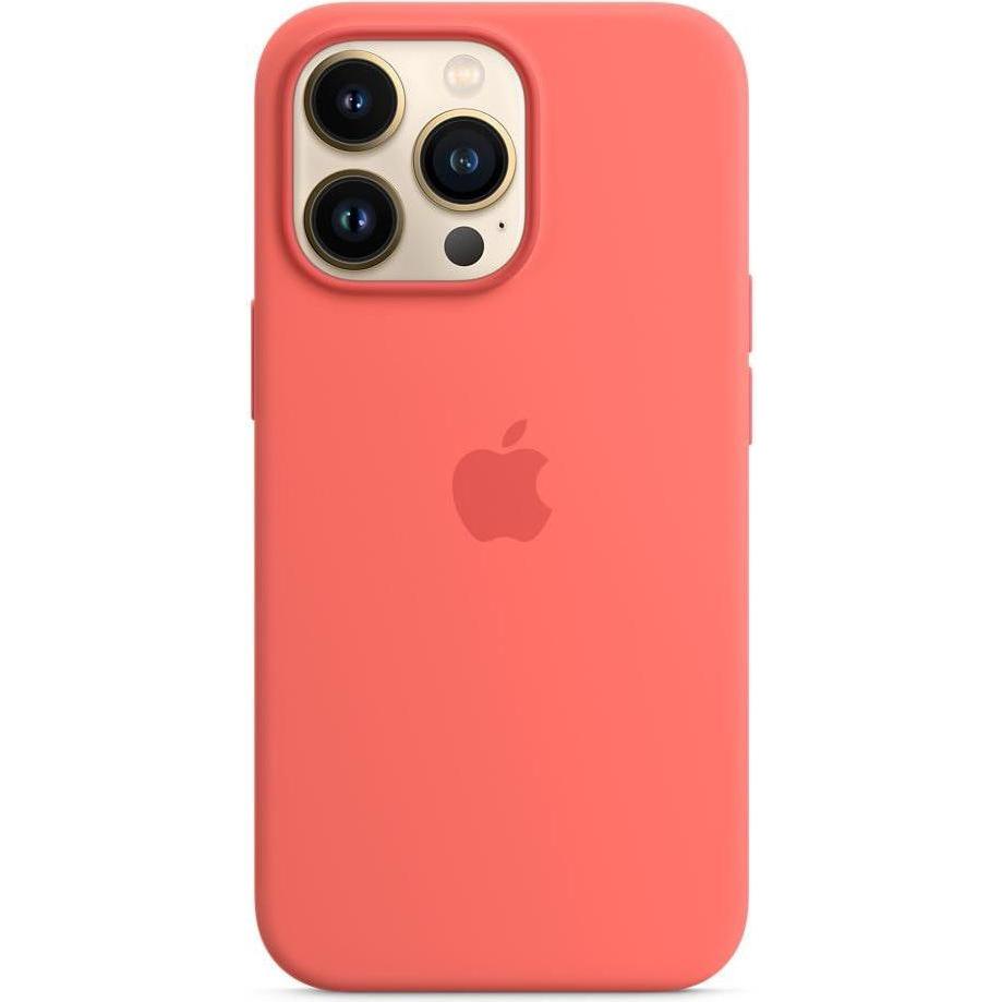 Apple Silikon Case mit MagSafe (Apple iPhone 13 Pro), Smartphone Hülle, Pink
