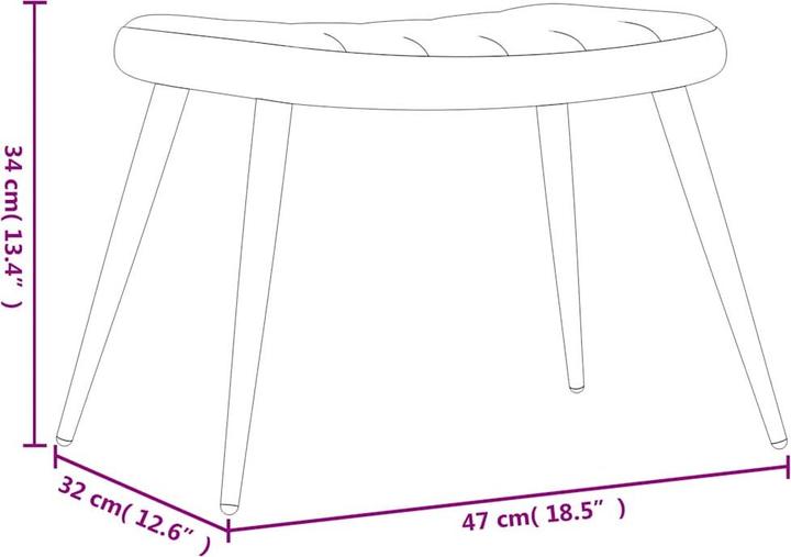 Produktbild vidaXL Relaxsessel