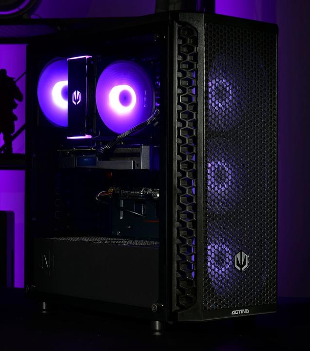 Image du produit Actina 5901443404859 PC AMD Ryzen™ 7 8700F 32 Go DDR5-SDRAM 1 TB SSD AMD Radeon RX 7800 XT Midi Towe (AMD Ryzen 7 8700G, 32 Go, 1000 Go, Radeon RX 7800 XT)