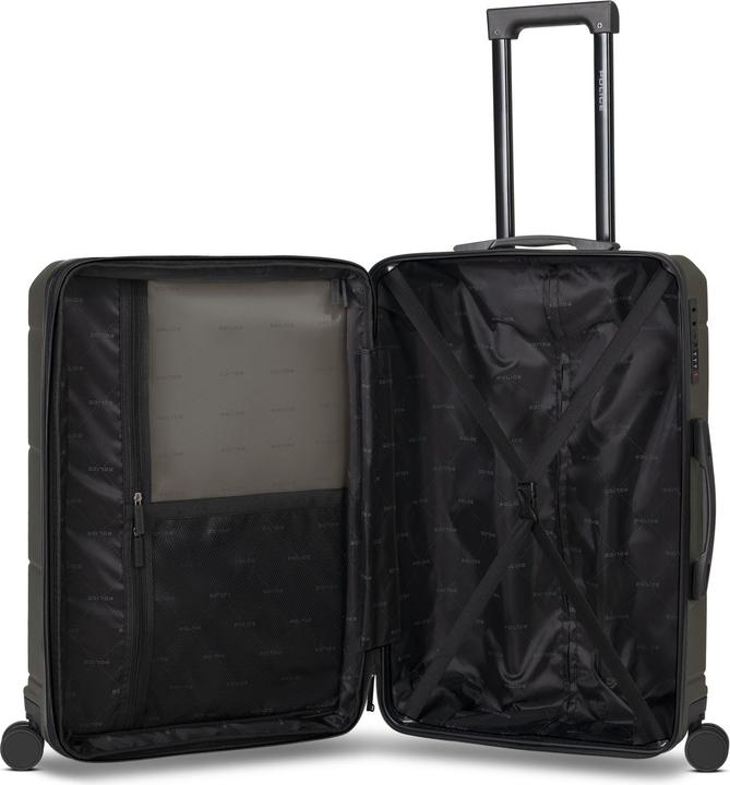 Produktbild Police 4 Rollen Trolley 64 cm mit Dehnfalte (63 l)