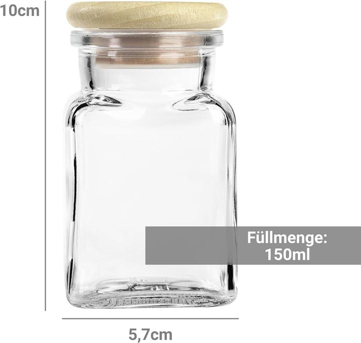 Actual product image Giessle 30 piece spice jars (0.15 l)