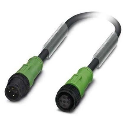 Phoenix Contact Cable & Connector 1442861, Elektronikkabel + Stecker, Grau, Schwarz