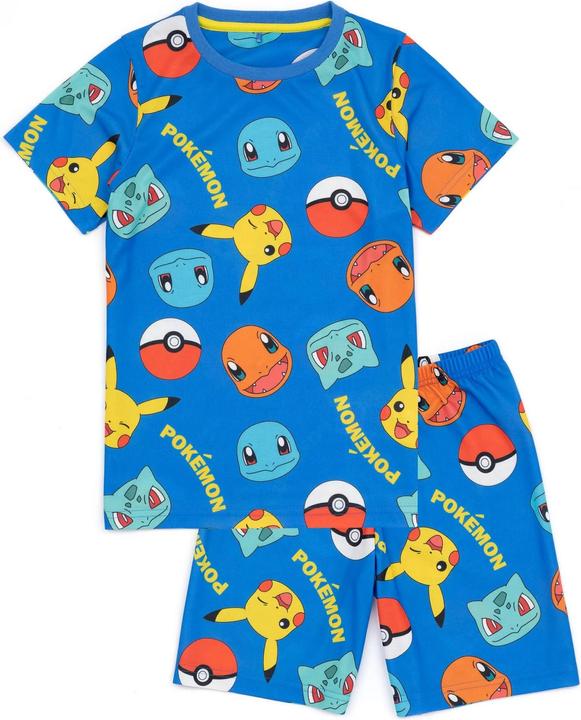 Produktbild Pokémon Schlafanzug mit Shorts (2erPack) (110)