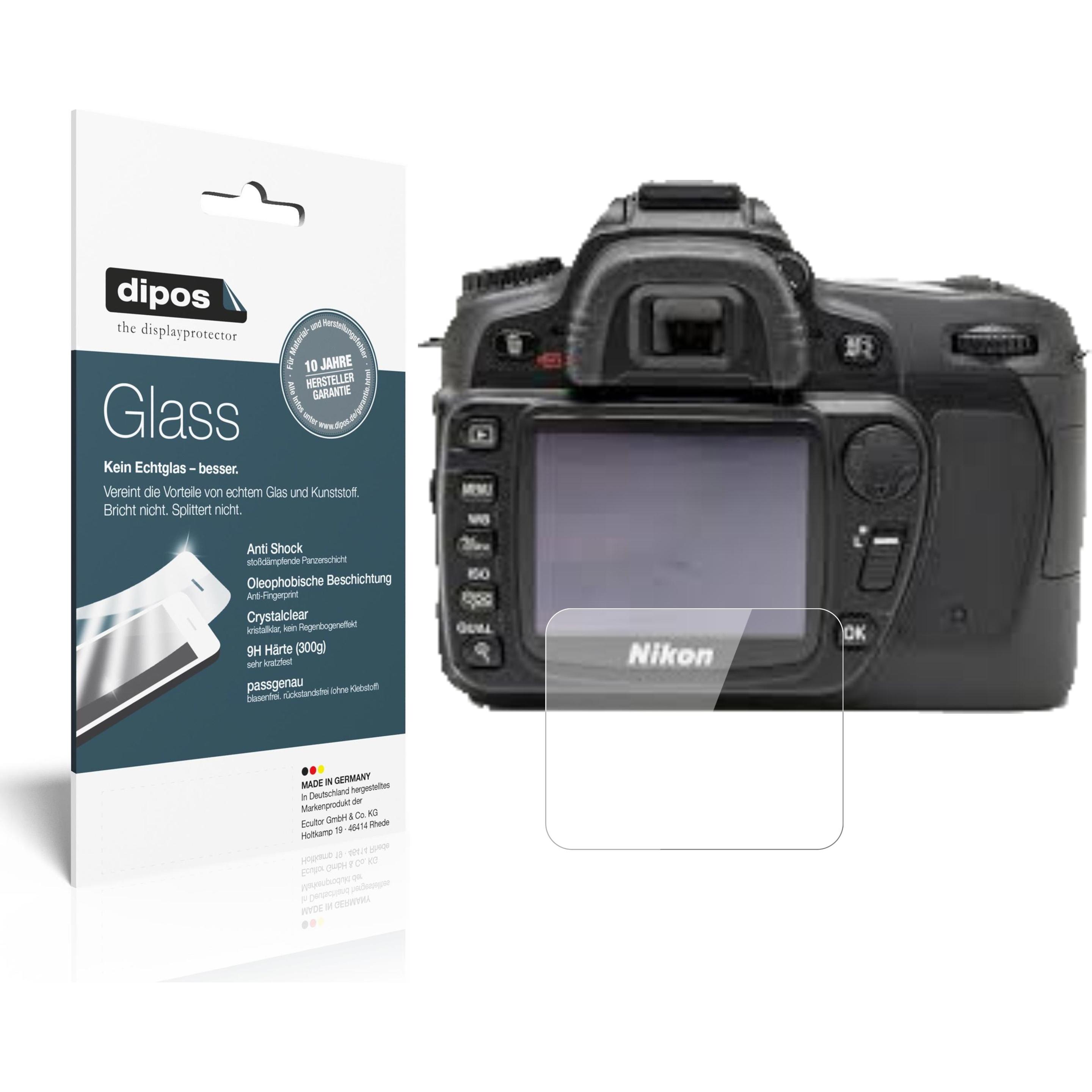 Dipos Displayschutz Anti-Shock (Displayschutz, Nikon D80), Kameraschutz, Transparent