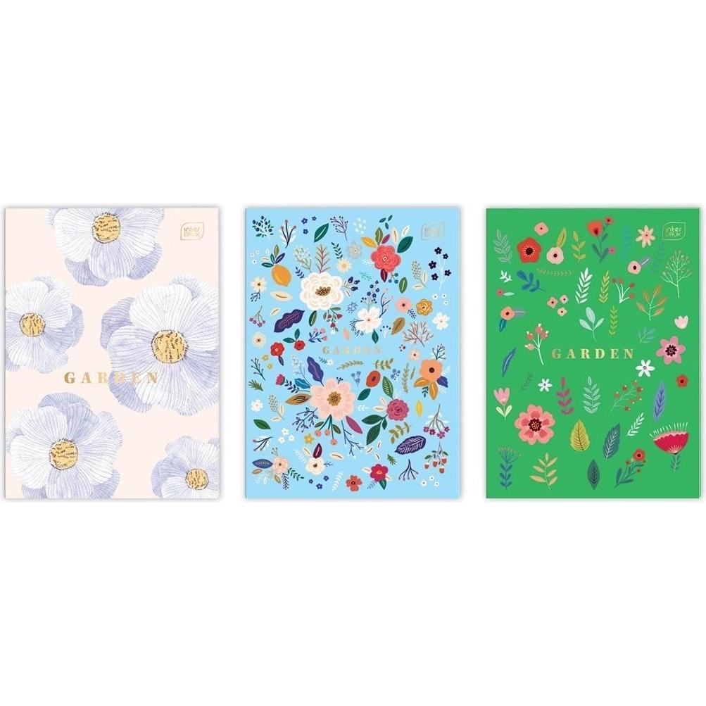 Interdruk Notizbuch A4/60K Raster HS Garden (5 Stk.) (A4, Gepunktet) (49002703)