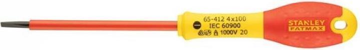 Produktbild Stanley FatMax 4x100mm Elektriker-Flachschraubendreher (65-412) (Schlitz)