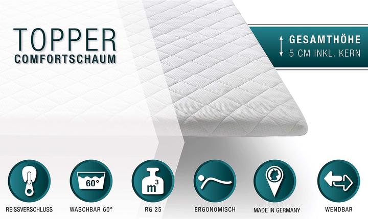 Immagine prodotto Meise Möbel Schiuma comfort (160 x 200 cm)