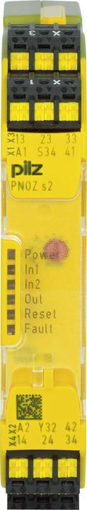 Produktbild Pilz GmbH & Co. KG Schutztuerwaechter PNOZ s2 c 24VDC 3 n/o 1 n/c