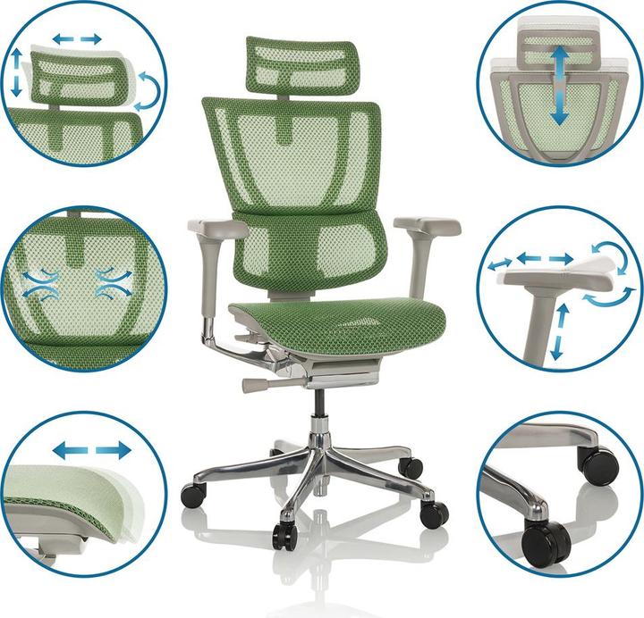 Produktbild Hjh Office Ergohuman Slim G Gen2