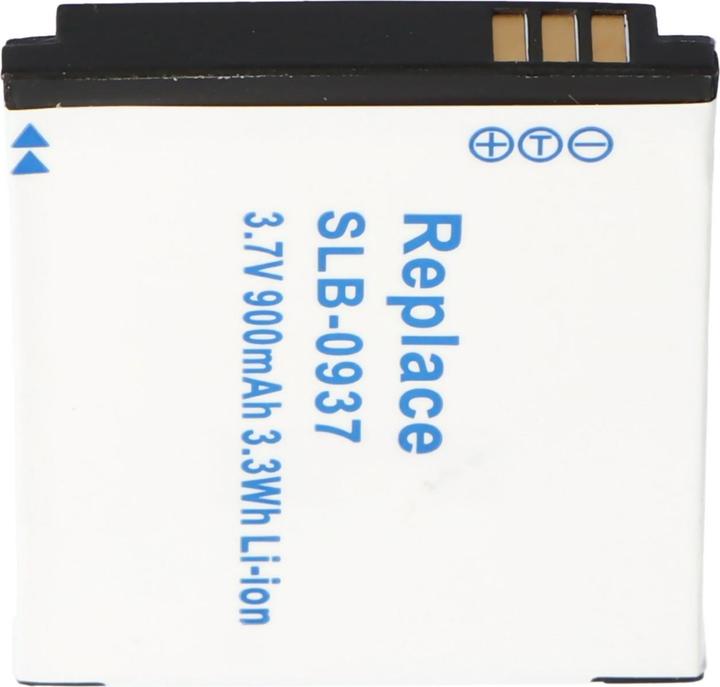 Actual product image AccuCell Akku Samsung SLB-0937 (Camera battery)