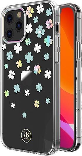 Produktbild Kingxbar Lucky Series case decorated with original Swarovski crystals iPhone 12 mini transparent (Cl (Apple iPhone 12 mini)