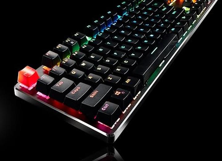 Image du produit Glorious PC Gaming Race GMMK-BRN-V2 en taille réelle, normes ANSI US, commutateur Gateron Brown (USA, Filaire)