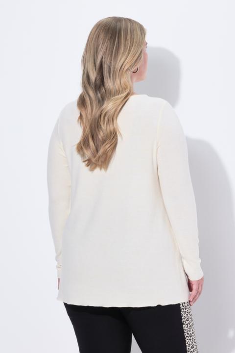 Produktbild Miamoda Pullover, A-Linie, Glitzersteinchen, Langarm (46)