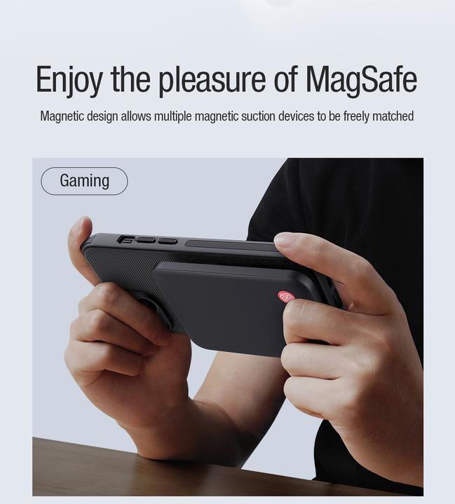 Produktbild Nillkin Super Frosted Shield MagSafe Series Hülle (Apple iPhone 15)