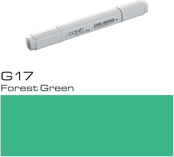 Produktbild Copic Grafikmarker Classic Typ G - 17 (G17 - Forest Green, 1 x)