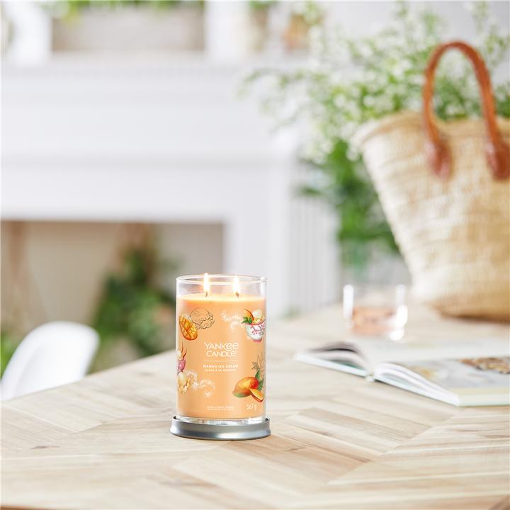 Produktbild Yankee Candle Duftkerze Mango Ice Cream Signature Large Tumbler