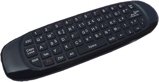 Image du produit Xoro AMW 100 Airmouse (Télécommande universelle, Fréquence radio (RF))