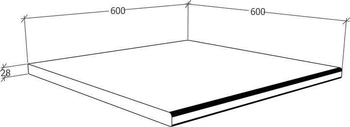 Actual product image VCM Worktop Kitchen Worktop Kitchen Furniture Worktop Kitchen Esilo