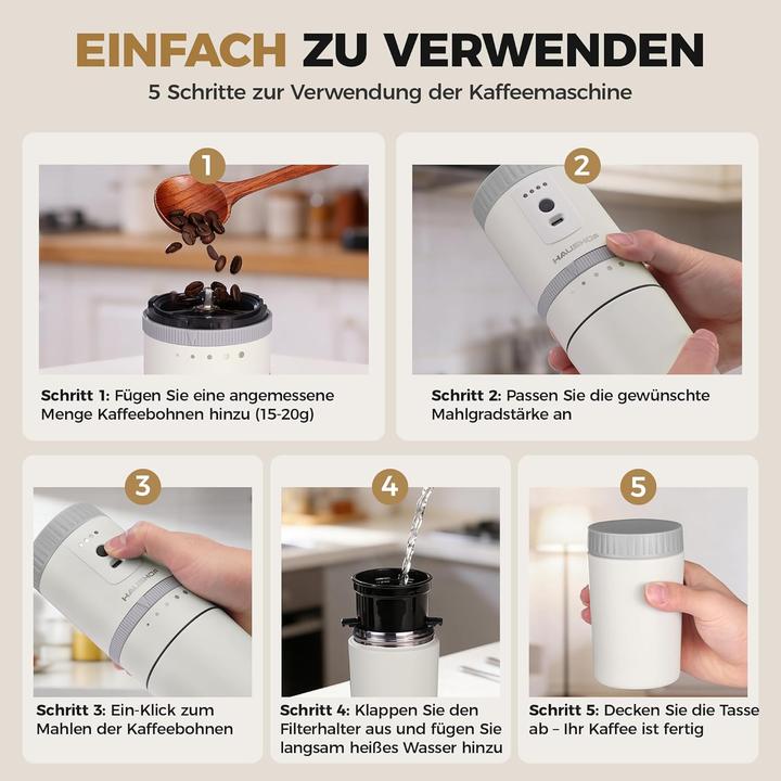 Produktbild Haushof Elektrische Kaffeemühle