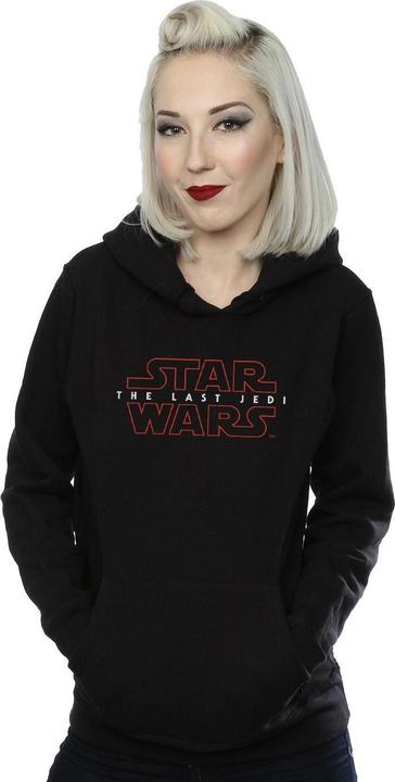 Immagine prodotto Star Wars The Last Jedi Logo Felpa con Cappuccio Donna (L)