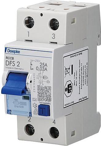 Produktbild Doepke FISchutzschalter DFS2 0252/003A 03A