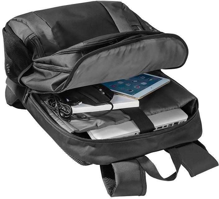 Actual product image Pedea Backpack "First One" 17.3" (43.9cm), black/grey