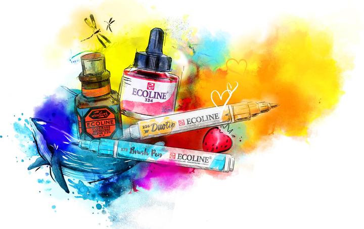 Image du produit Talens ECOLINE DUOTIP - Set de crayons de couleur (6x)