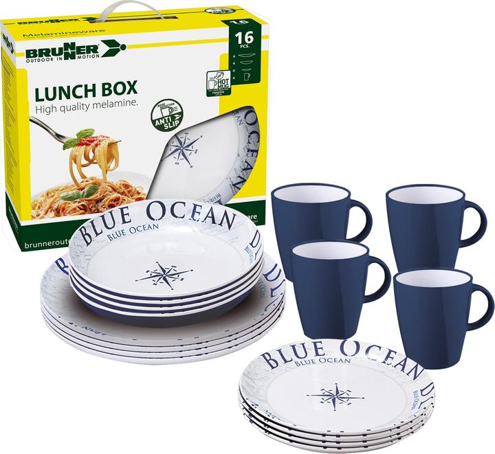 Actual product image Brunner Blue Ocean Lunch Box