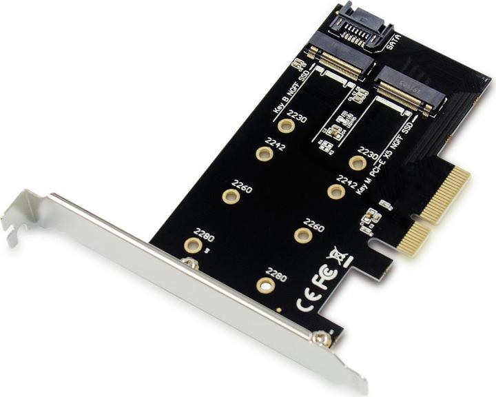 Produktbild Conceptronic EMRICK M.2-NVMe-SSD-PCIe-Adapter