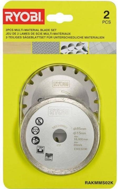 Image du produit Ryobi RAKMMS02K Lame de scie circulaire (e)