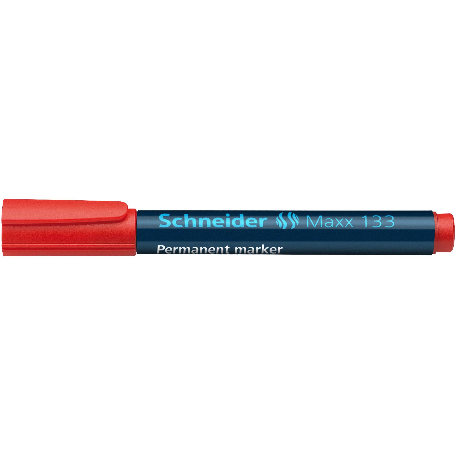 Thumbnail - Schneider, Marker, Maxx 133 Permanent-Marker (Rot, 4 mm, 1 x)