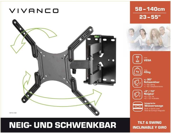 Produktbild Vivanco Wap 410 (Wand, 55", 45 kg)