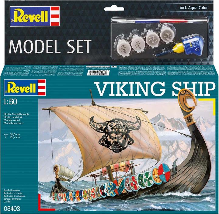 Actual product image Revell Model Set Viking Ship