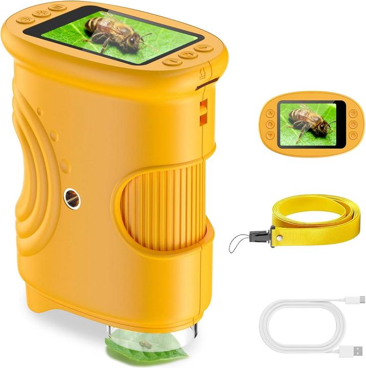 Leciptekb Digitales Mikroskop für Kinder