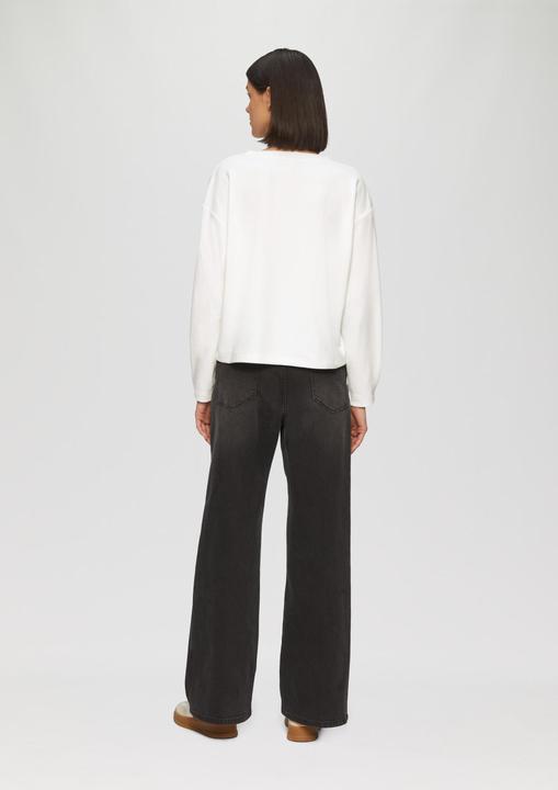 Actual product image S.Oliver Sweatshirt Sweatshirt mit Faltendetail am Ärmel (46)