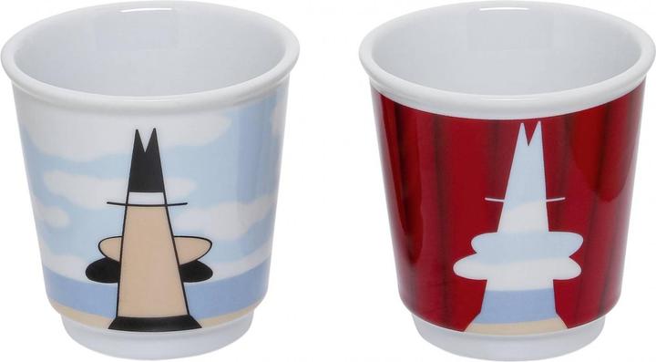 Actual product image Bialetti MINI EXPRESS Set Magrite (2 Cups)