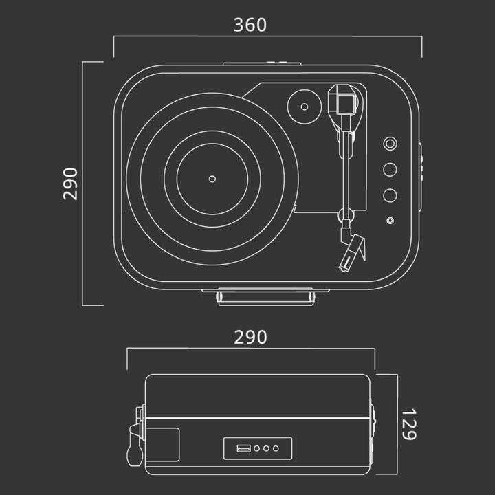 Actual product image Muse MT201 BTB (Manual)