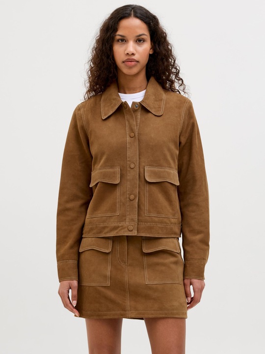 Actual product image JJXX Jxava Suede Jacket Otw Ln (M)