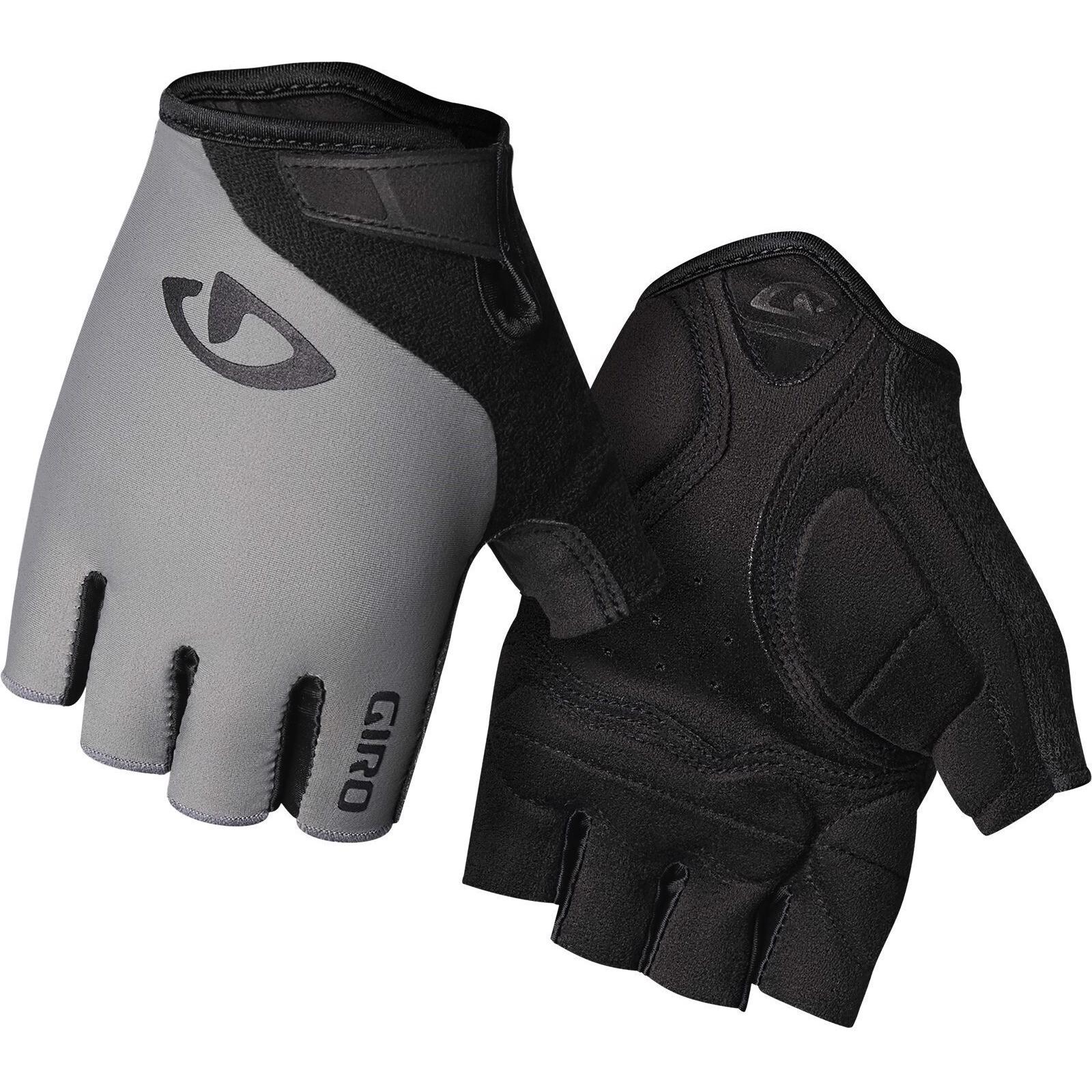 Giro, Herren, Handschuhe, Herrenhandschuhe JAG Short Finger Carbon, Grau, Schwarz, (7.5)